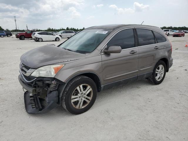 5J6RE4H77BL087022 - 2011 HONDA CR-V EXL BROWN photo 1