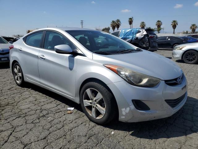 KMHDH4AE5DU722148 - 2013 HYUNDAI ELANTRA GLS SILVER photo 4