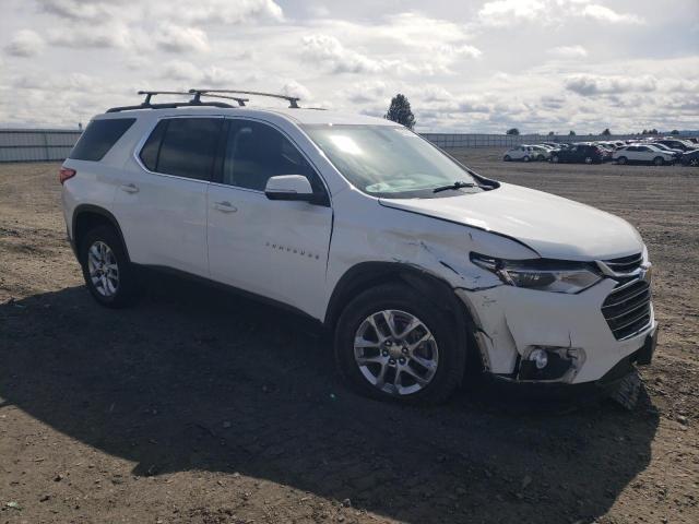 1GNEVGKW4LJ164505 - 2020 CHEVROLET TRAVERSE LT WHITE photo 4