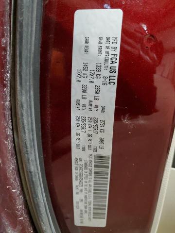 2C4RC1BG8HR542379 - 2017 CHRYSLER PACIFICA TOURING L 栗色 照片 12