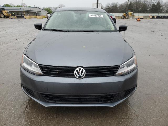 3VW2K7AJ1DM295046 - 2013 VOLKSWAGEN JETTA BASE Մոխրագույն լուսանկար 5