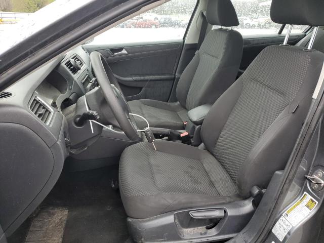 3VW2K7AJ1DM295046 - 2013 VOLKSWAGEN JETTA BASE Մոխրագույն լուսանկար 7
