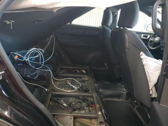 1FM5K8AB1NGB80632 - 2022 FORD EXPLORER POLICE INTERCEPTOR Qara foto 11