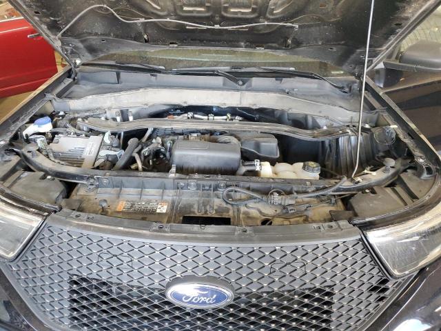 1FM5K8AB1NGB80632 - 2022 FORD EXPLORER POLICE INTERCEPTOR Qara foto 12