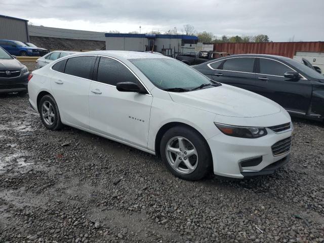 1G1ZC5ST6HF239654 - 2017 CHEVROLET MALIBU LS WHITE photo 4