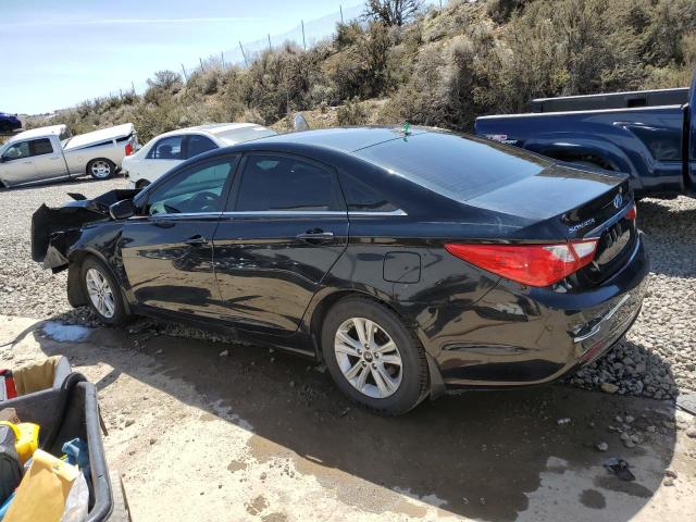 5NPEB4AC7DH694274 - 2013 HYUNDAI SONATA GLS BLACK photo 2