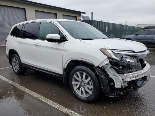 5FNYF5H55NB038010 - 2022 HONDA PILOT EXL WHITE photo 4