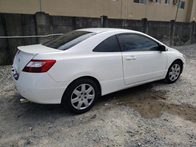 2HGFG12628H528984 - 2008 HONDA CIVIC LX WHITE photo 3