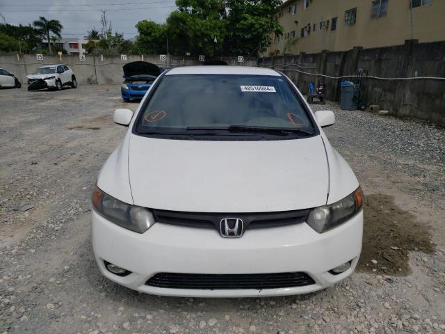 2HGFG12628H528984 - 2008 HONDA CIVIC LX WHITE photo 5