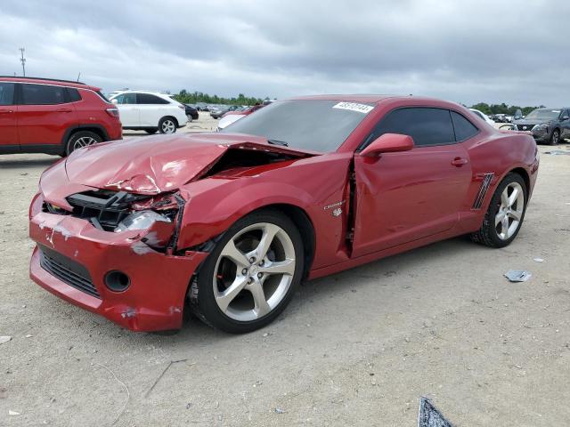 2G1FC1E3XE9134112 - 2014 CHEVROLET CAMARO LT RED photo 1