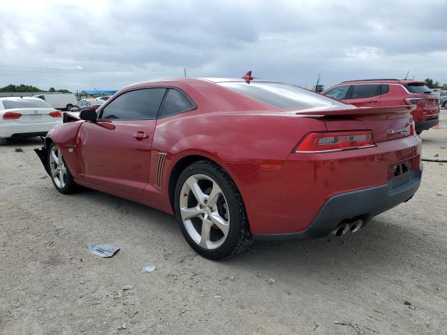 2G1FC1E3XE9134112 - 2014 CHEVROLET CAMARO LT RED photo 2