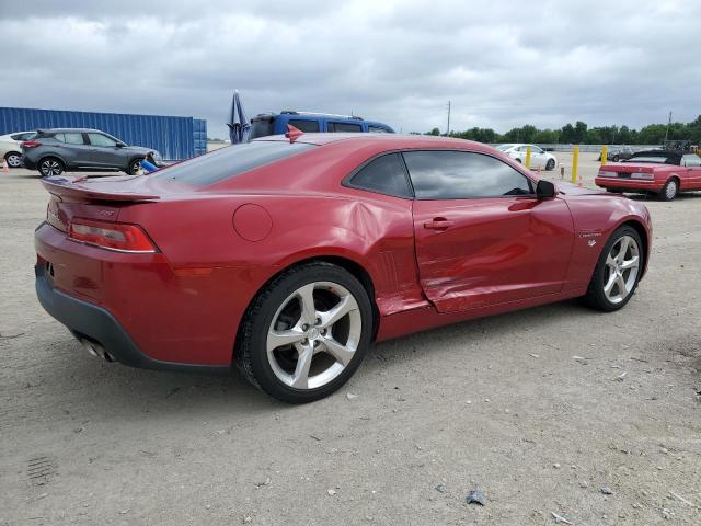 2G1FC1E3XE9134112 - 2014 CHEVROLET CAMARO LT RED photo 3