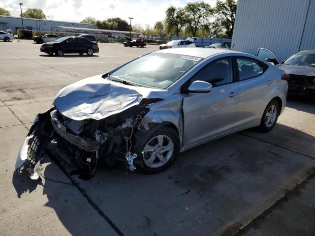 KMHDH4AE9EU138515 - 2014 HYUNDAI ELANTRA SE SILVER photo 1