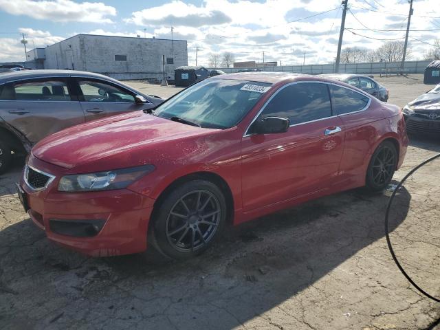 1HGCS22848A017509 - 2008 HONDA ACCORD EXL RED photo 1