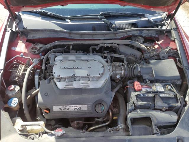 1HGCS22848A017509 - 2008 HONDA ACCORD EXL RED photo 11