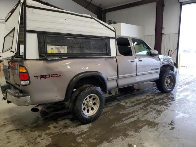 5TBBT48152S252825 - 2002 TOYOTA TUNDRA ACCESS CAB LIMITED GRAY photo 3