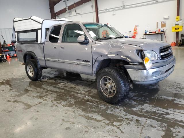 5TBBT48152S252825 - 2002 TOYOTA TUNDRA ACCESS CAB LIMITED GRAY photo 4