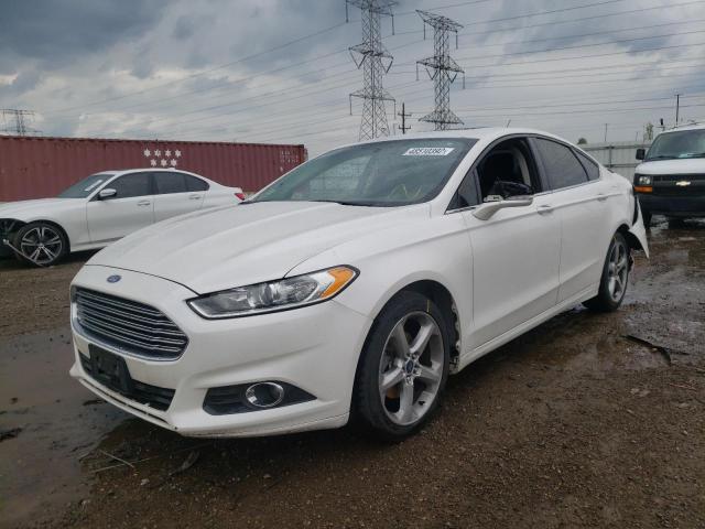 3FA6P0H97FR156334 - 2015 FORD FUSION SE WHITE photo 2