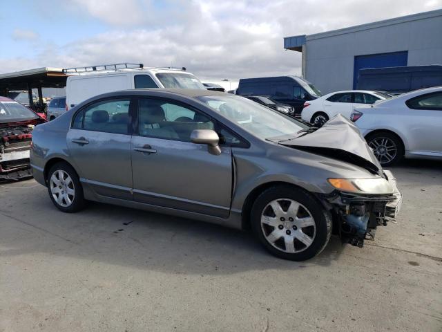 2HGFA16577H505184 - 2007 HONDA CIVIC LX GRAY photo 4