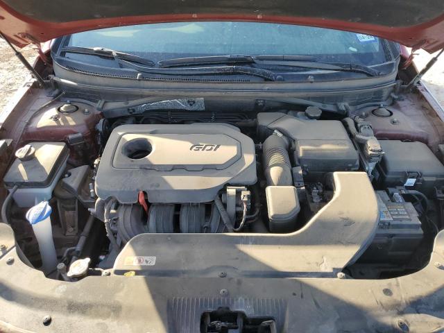 5NPE24AF4GH301488 - 2016 HYUNDAI SONATA SE RED photo 11