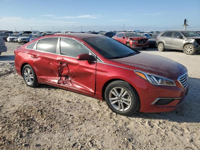 5NPE24AF4GH301488 - 2016 HYUNDAI SONATA SE RED photo 4