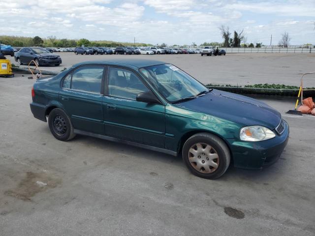 2HGEJ6618XH583270 - 1999 HONDA CIVIC BASE GREEN photo 4