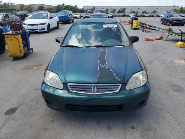 2HGEJ6618XH583270 - 1999 HONDA CIVIC BASE GREEN photo 5