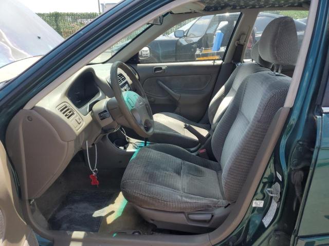 2HGEJ6618XH583270 - 1999 HONDA CIVIC BASE GREEN photo 7