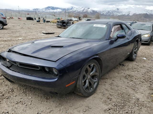 2C3CDZBG3FH823255 - 2015 DODGE CHALLENGER SXT PLUS BLUE photo 1