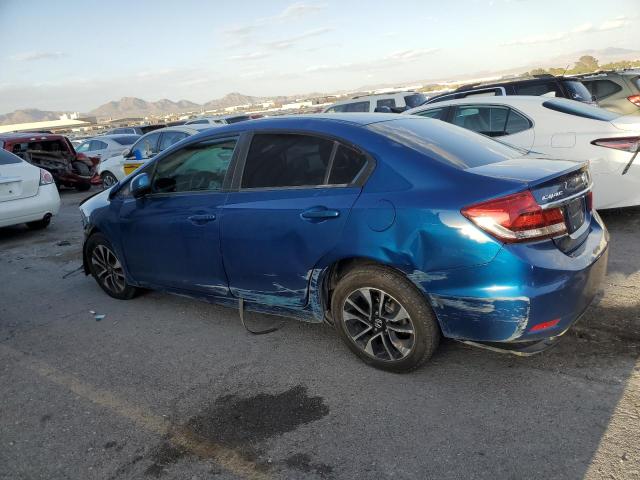 19XFB2F81DE272034 - 2013 HONDA CIVIC EX BLUE photo 2