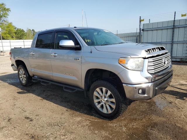 5TFHW5F13GX536876 - 2016 TOYOTA TUNDRA CREWMAX LIMITED GRAY photo 4