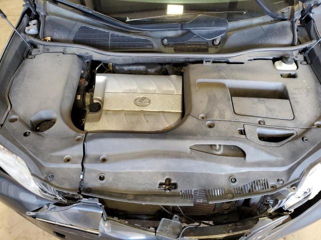 2T2BK1BA8AC070508 - 2010 LEXUS RX 350 GRAY photo 11