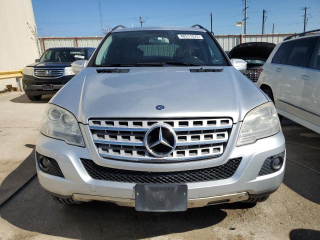 4JGBB86E49A453951 - 2009 MERCEDES-BENZ ML 350 SILVER photo 5