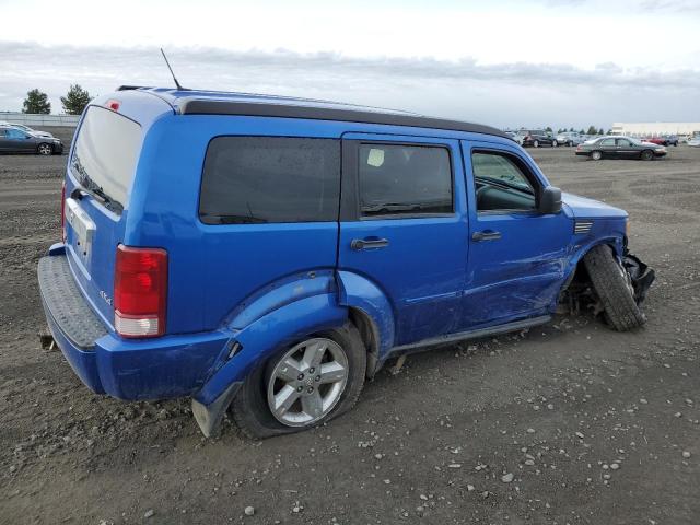 1D8GU58K37W555572 - 2007 DODGE NITRO SLT BLUE photo 3