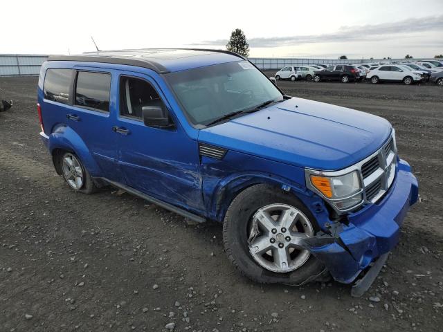 1D8GU58K37W555572 - 2007 DODGE NITRO SLT BLUE photo 4