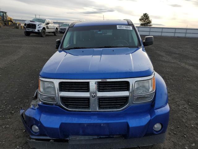 1D8GU58K37W555572 - 2007 DODGE NITRO SLT BLUE photo 5