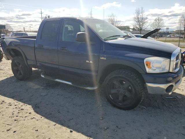 1D7HU18228J195422 - 2008 DODGE RAM 1500 ST BLUE photo 4