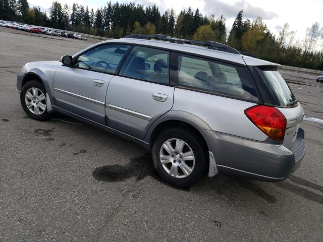 4S4BP62C557371339 - 2005 SUBARU LEGACY OUTBACK 2.5I LIMITED SILVER photo 2