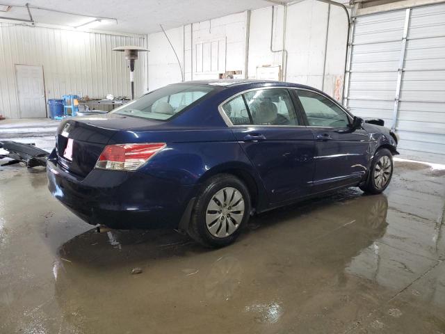 1HGCP26368A052505 - 2008 HONDA ACCORD LX BLUE photo 3