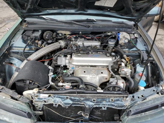 1HGCD5637VA139965 - 1997 HONDA ACCORD LX GREEN photo 11