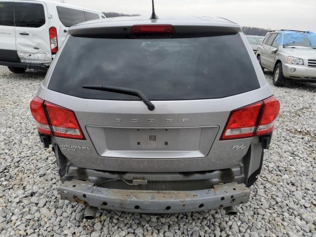 3C4PDDEG0FT675827 - 2015 DODGE JOURNEY R/T SILVER photo 6