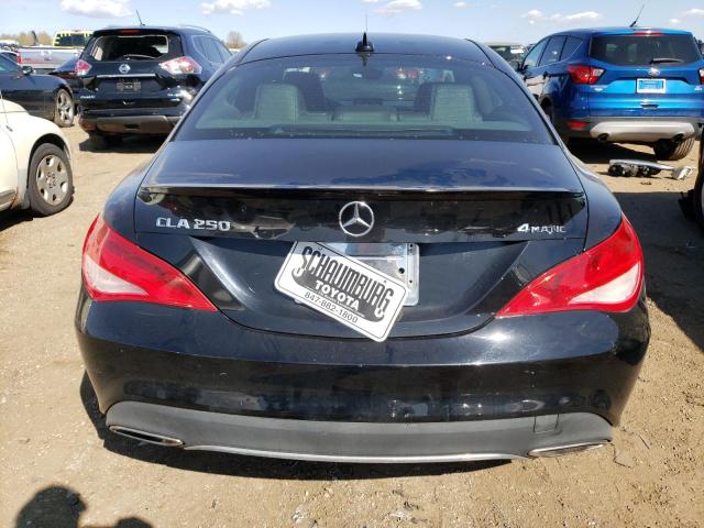 WDDSJ4GB7JN581916 - 2018 MERCEDES-BENZ CLA 250 4MATIC BLACK photo 6