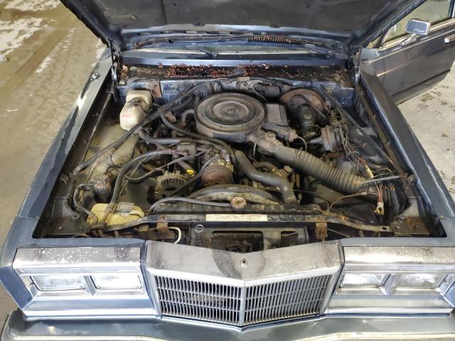1C3BF66PXHW117807 - 1987 CHRYSLER FIFTH AVEN Կապույտ լուսանկար 11
