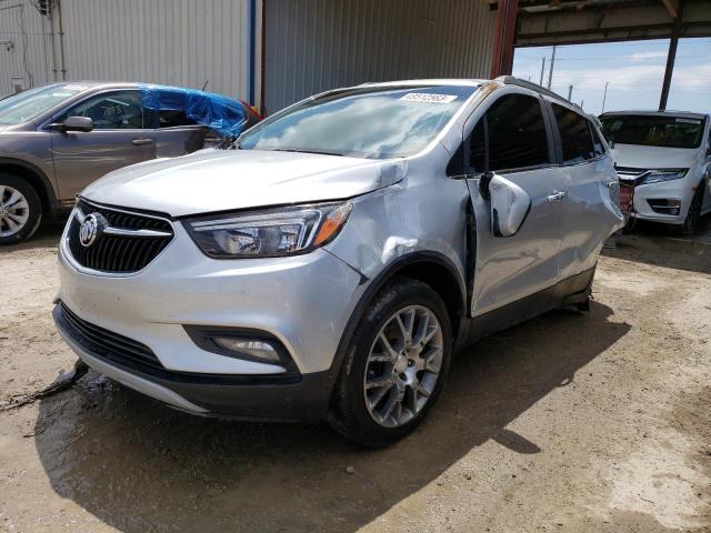 KL4CJ1SB9HB107542 - 2017 BUICK ENCORE SPORT TOURING SILVER photo 1