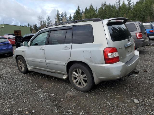 JTEEW21A460005763 - 2006 TOYOTA HIGHLANDER HYBRID SILVER photo 2