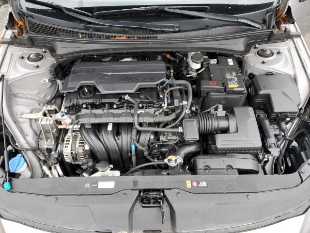 KMHLM4AG5NU217799 - 2022 HYUNDAI ELANTRA SEL GRAY photo 11