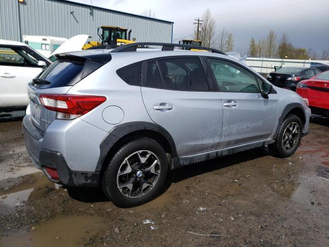 JF2GTAAC5JH264615 - 2018 SUBARU CROSSTREK SILVER photo 3