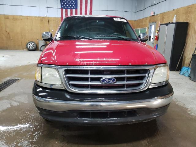 2FTRX17252CA95473 - 2002 FORD F150 RED photo 5