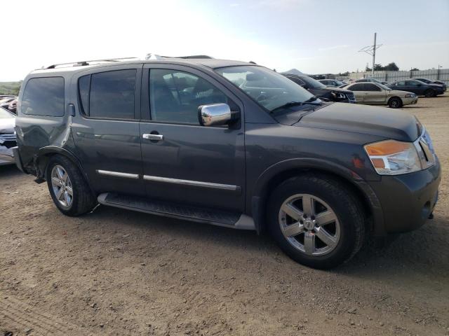 5N1AA0NF9BN612682 - 2011 NISSAN ARMADA PLATINUM GRAY photo 4