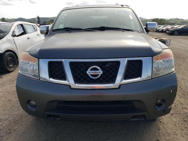 5N1AA0NF9BN612682 - 2011 NISSAN ARMADA PLATINUM GRAY photo 5